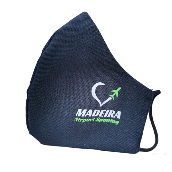 Madeira Airport Spotting Face Mask