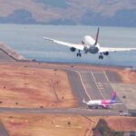 8 Planes ATR B737 MAX CRJ1000 A321 Landing at Madeira Airport