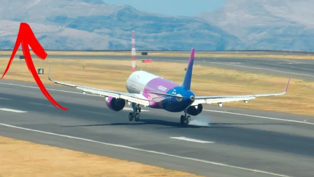 TOUCH & GO WIZZAIR Airbus 321N At Madeira Airport